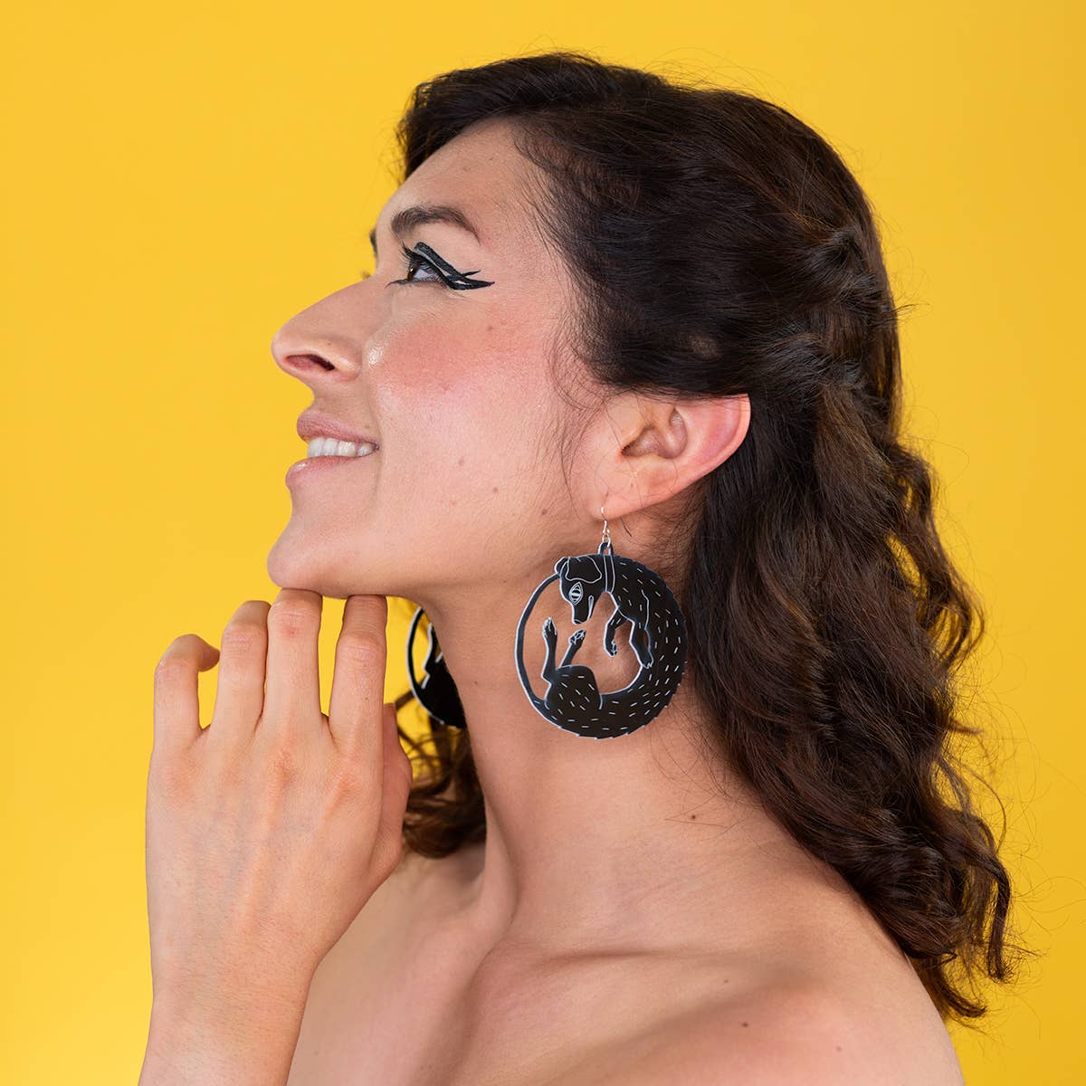 Darling Marcelle - Wholesale Dangle Earrings - Dog Earrings Large2