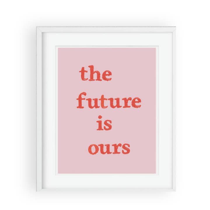 The Future Art Print for wholesale by The Paper Curator