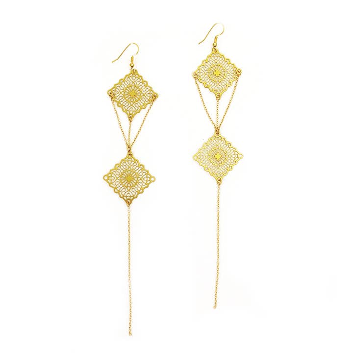 Breath Earrings for wholesale by Rising Frequency