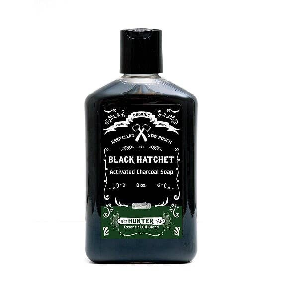 Latika Beauty - Wholesale Body Wash/Shower Gel - Men's - Charcoal Beard and Body Wash - Hunter ⚫ Gifts for Men4