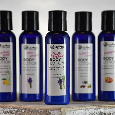Clean Breeze Lotion for wholesale by Lilypad Boutique