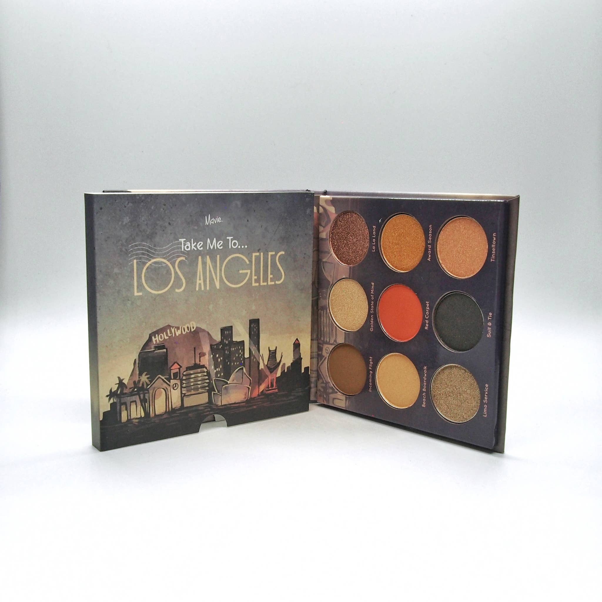 Mavie. Cosmetics - Wholesale Eyeshadow palette - Take Me To... Los Angeles Eyeshadow Palette