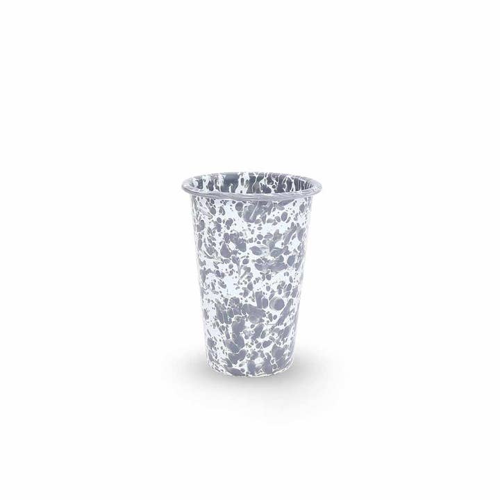 Crow Canyon Home - Wholesale Drinking Glass/Cup - Splatter Enamelware 14 oz Tumbler