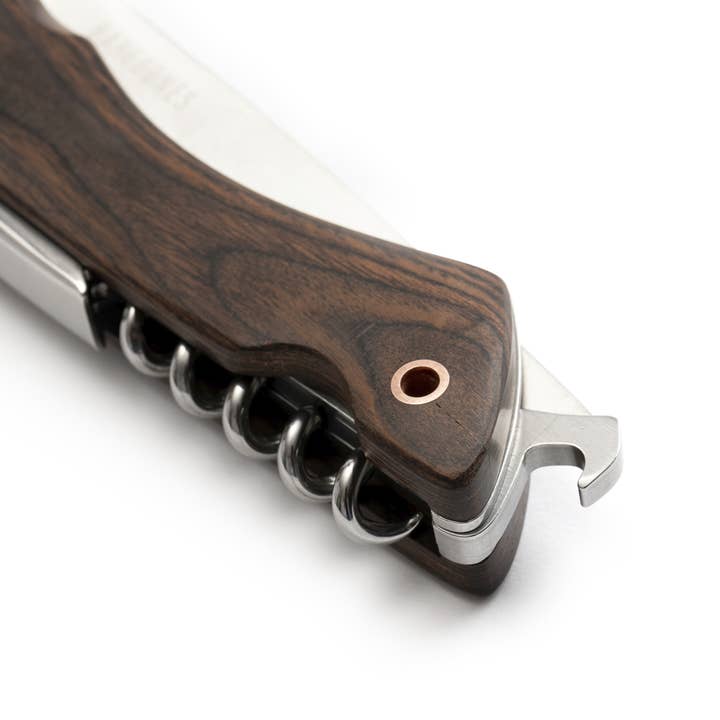 Barebones - Wholesale Pocket Knife/Holder - Provisions Corkscrew Knife