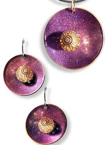 Zentriert Set - Lila für den Großhandel von LeDanse Limited Edition Jewelry