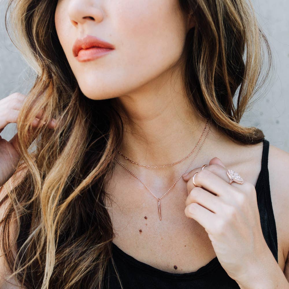 Saressa Designs - Wholesale Pendant/Charm Necklace - Quill Necklace1