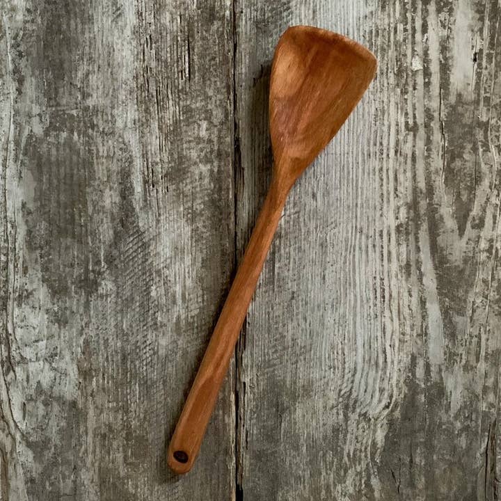 Billet+Blade - Wholesale Kitchen Spoon - Handcarved Wooden Pan Spoon