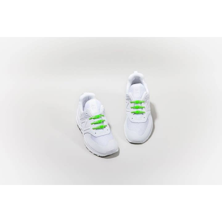 HICKIES - Wholesale Shoelaces - Kids & Baby - HICKIES Kids Lime3