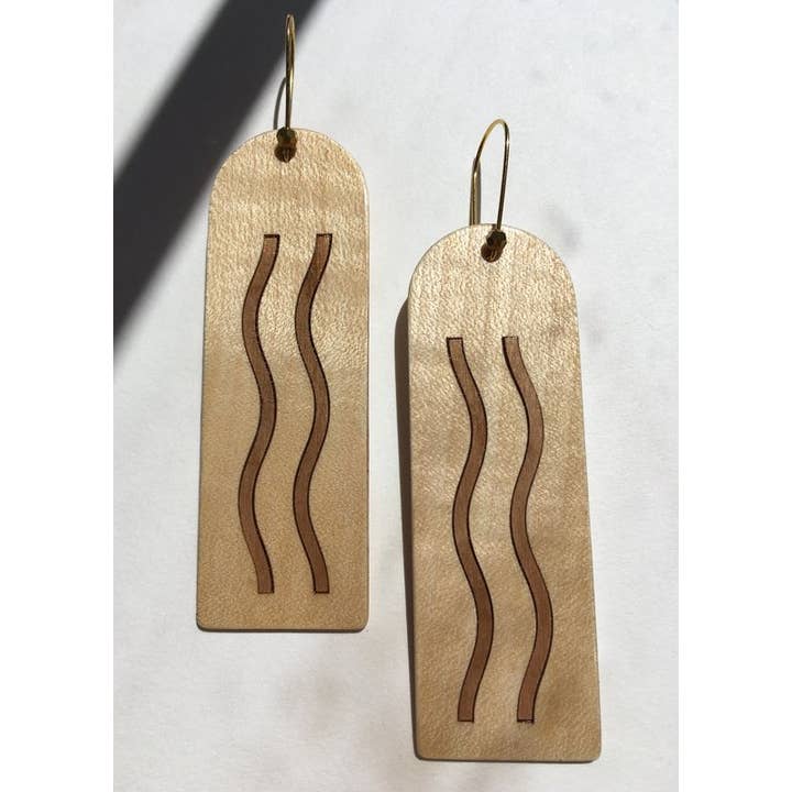 Water Sycamore Wood And Cherry Wood Inlay for wholesale by Kohli Kraft