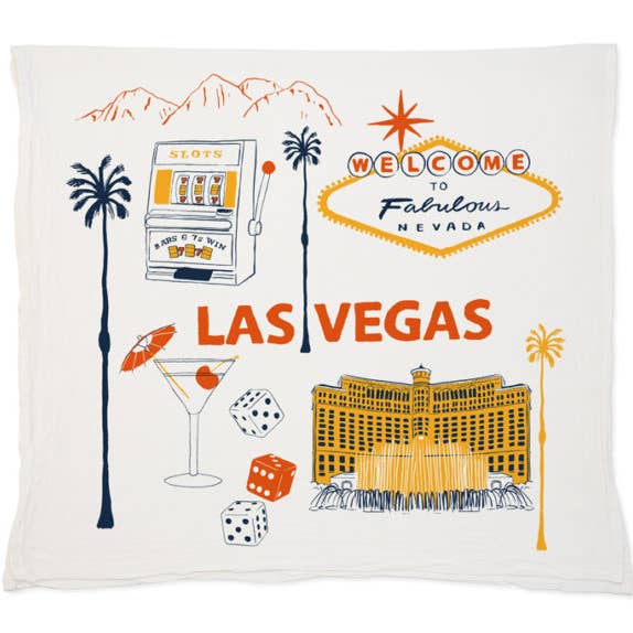 Las Vegas viskestykke for engroshandel hos Claudia Pearson