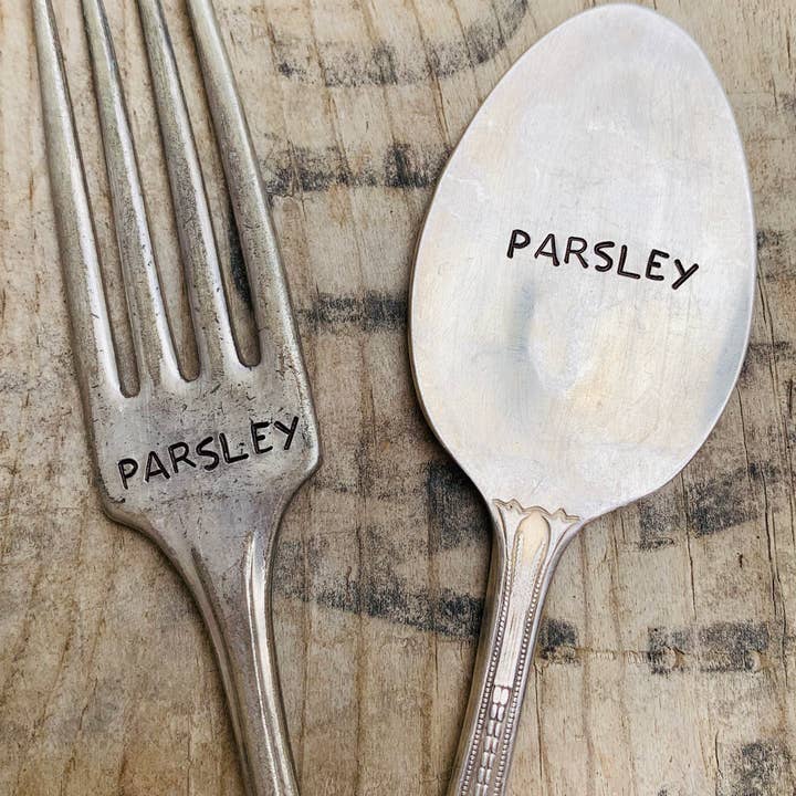 Pumpernickel and Wry – wholesale Gräspiggar – Örtträdgårdsmarkör Växtstakar - vintage, handstämplade5