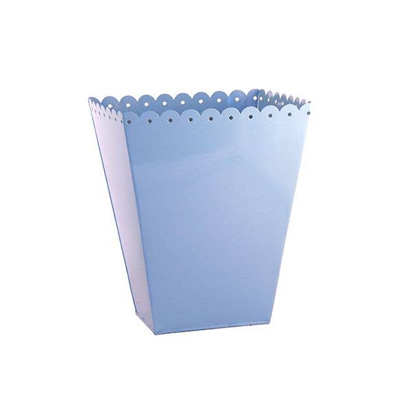 Home Kreation by KK dba Kraft Klub - Wholesale Trashcan/Trash Bin - Scalloped Trash Basket
