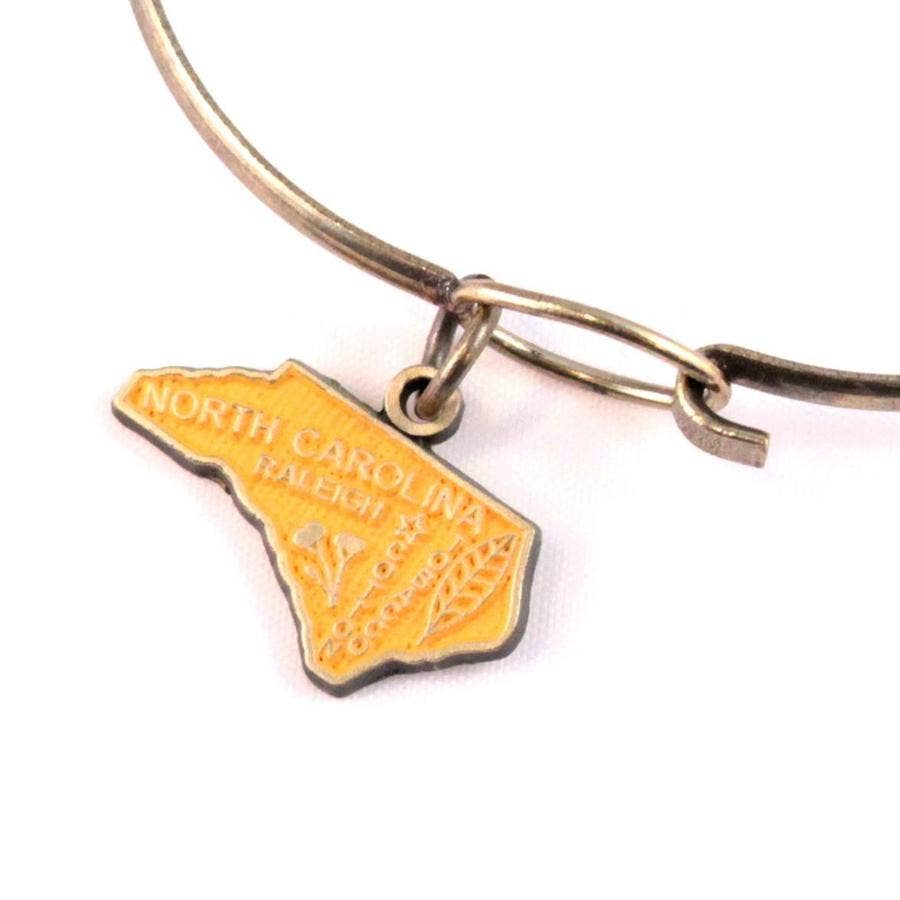 Gleeful Peacock - Wholesale Charm/Dangle Bracelet - North Carolina State Charm Bracelet, Necklace, or Charm Only2