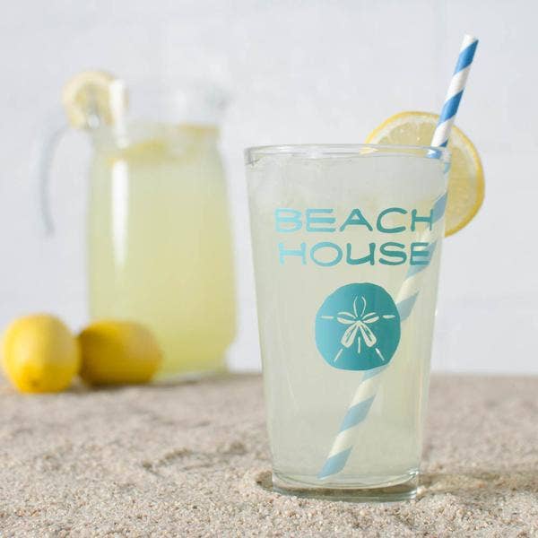 Vital Industries - Wholesale Drinking Glass/Cup - Beach House Pint Glasses