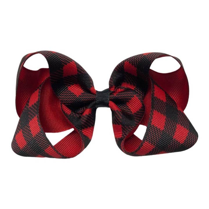 Traditionelles mittelgroßes Buffalo-Karomuster für den Großhandel von Bows For Belles, LLC