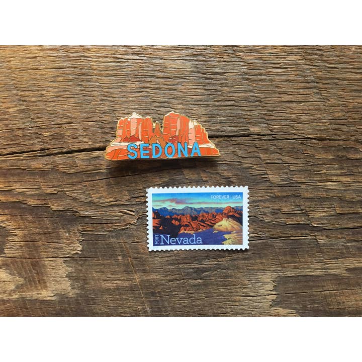 Noteworthy Paper & Press - Wholesale Lapel Pin/Button - Sedona Enamel Pin5