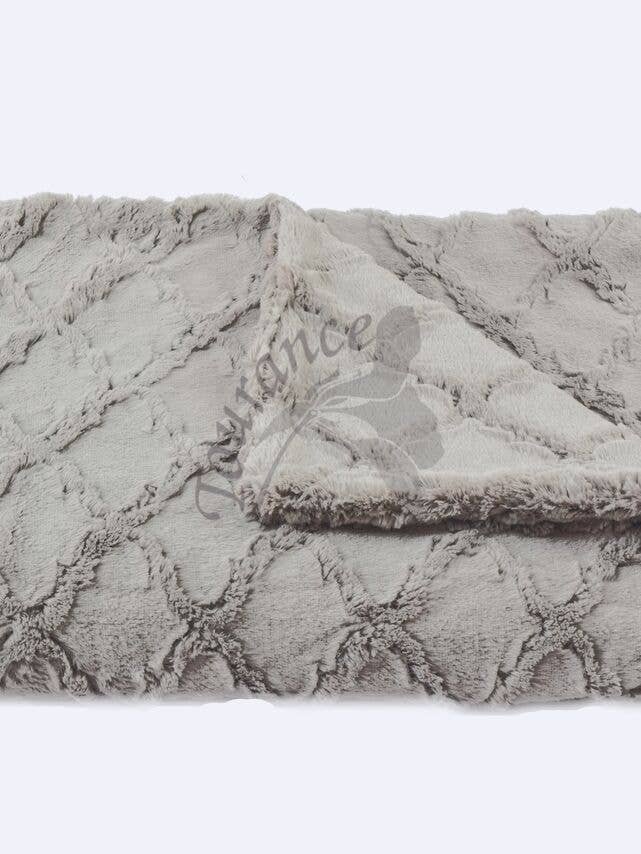 Jeté - Plaid en argent marocain pour la vente par Tourance