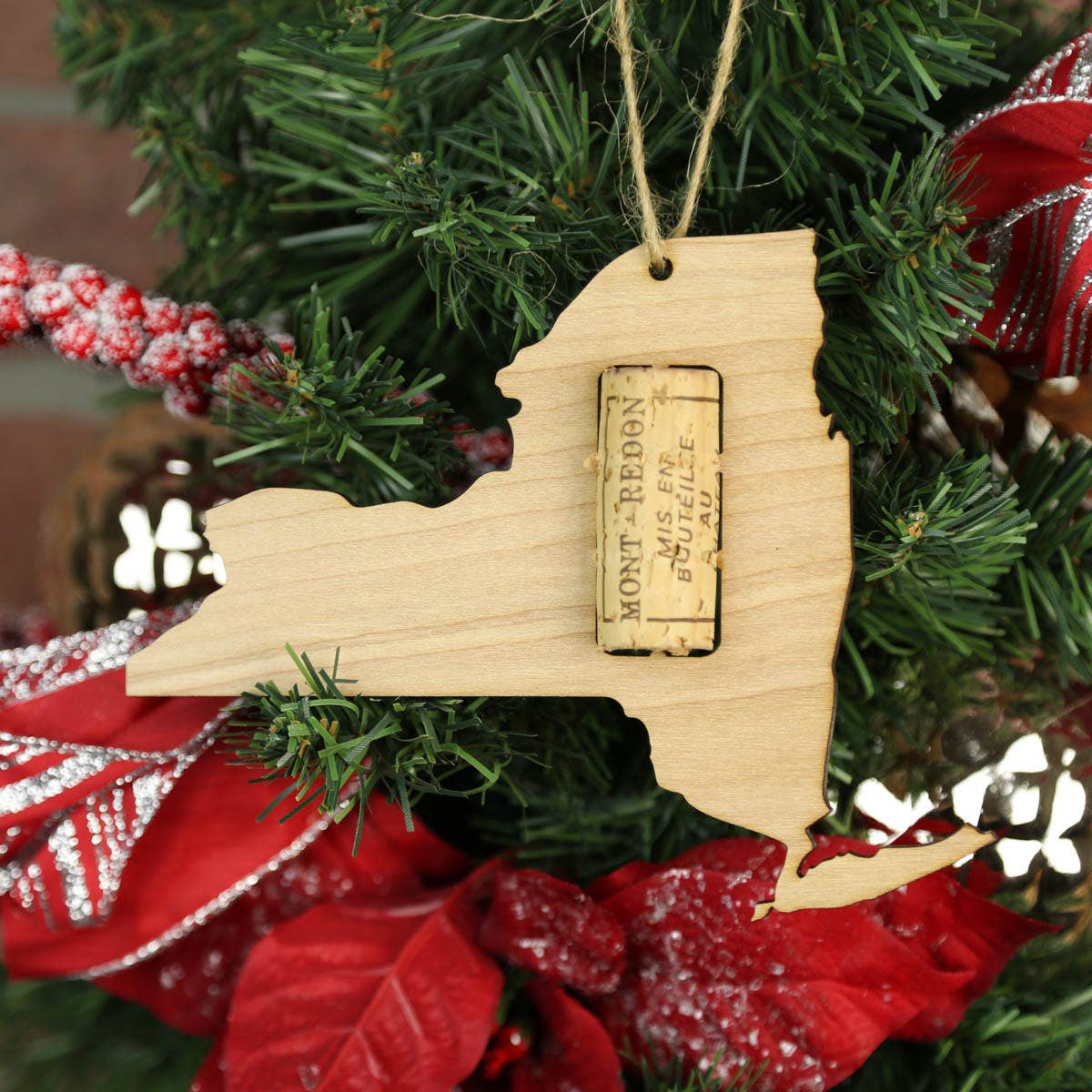 Torched Products - Wholesale Ornament - Wooden Wine Cork Trap Ornaments86