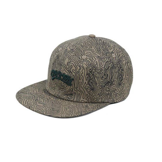 Indafield Unstructured 6 Panel Hat - Brown for wholesale by Common Apparel
