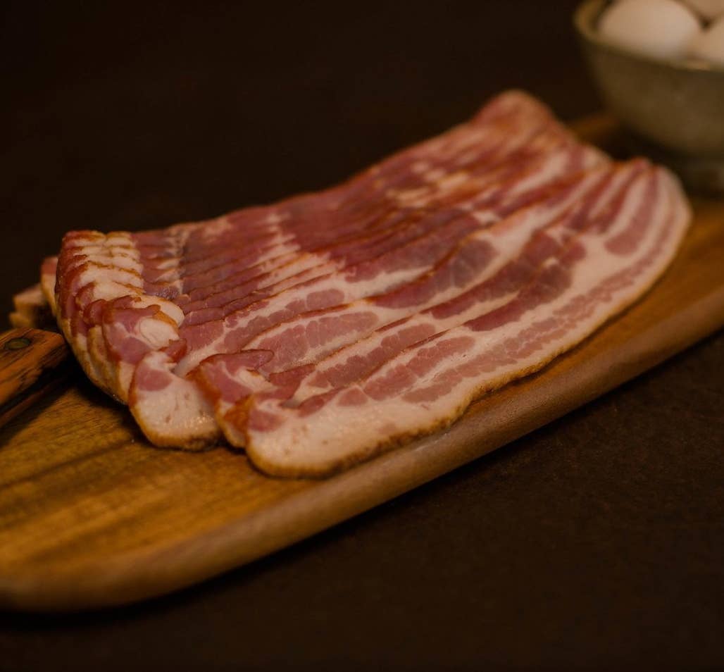 Cheshire Pork - Vente Porc - Lard fumé en bois dur2