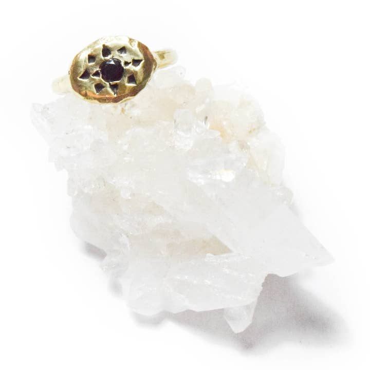 Flight of Fancy - Wholesale Signet Ring - Beam Signet Ring (Bronze)0