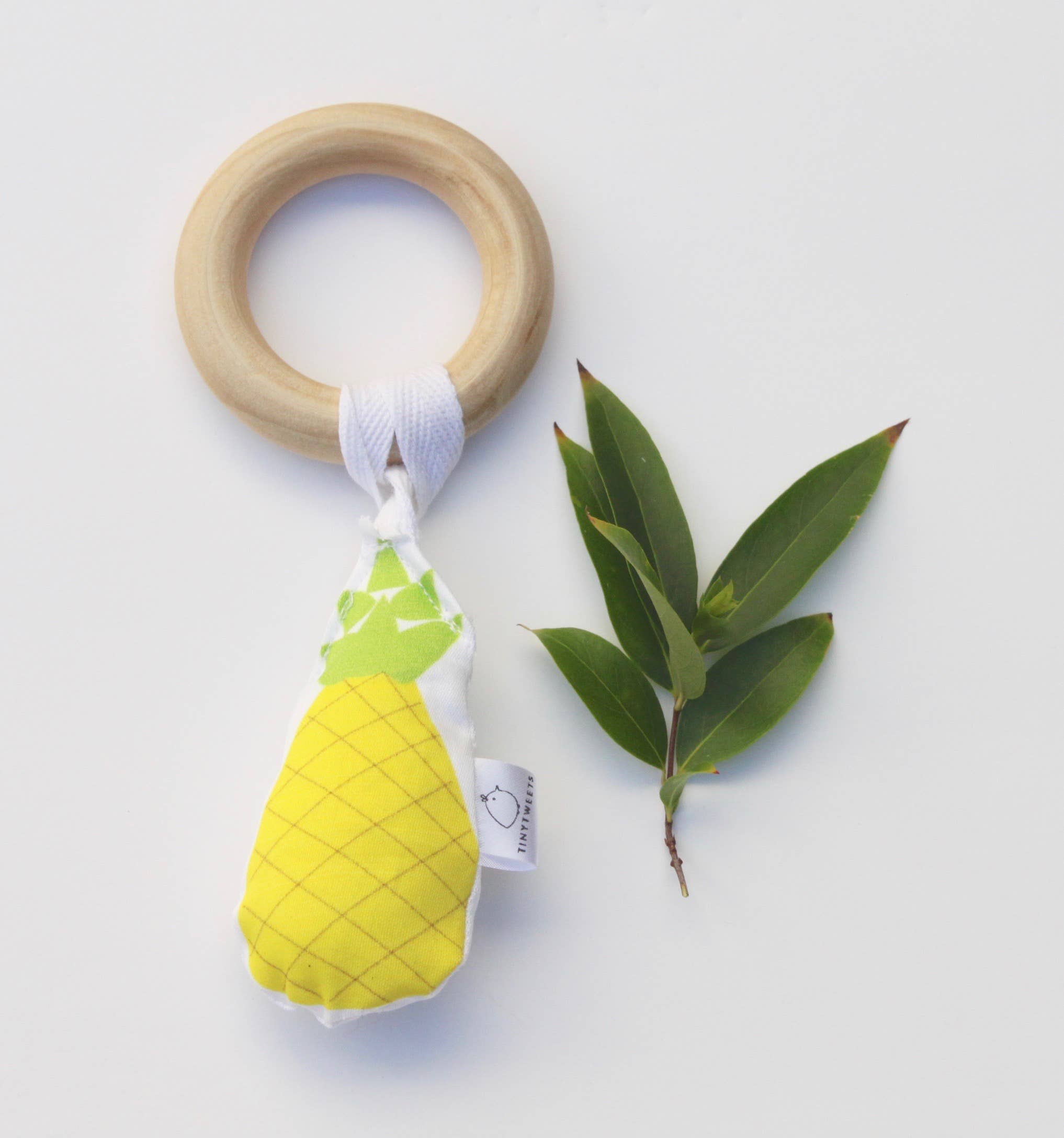 TinytweetsKids - Wholesale Teether (Not Clip-On) - Baby - Pineapple Teething Ring- Baby Teether- Teething Toy3