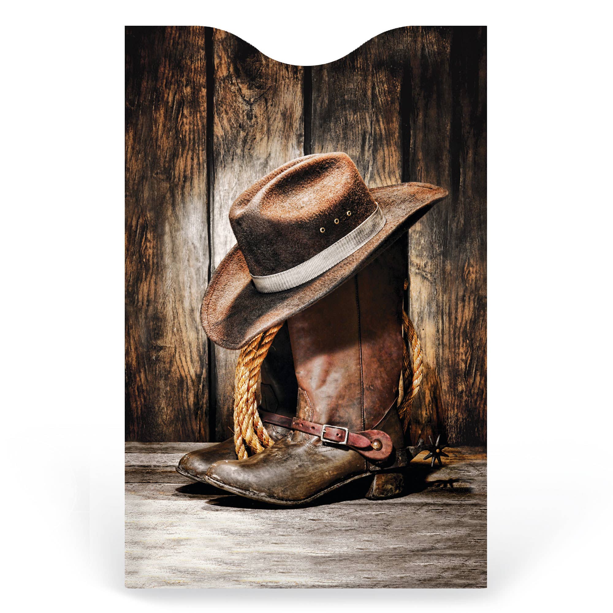 Monarque - Vendita all'ingrosso Porta carte - Unisex - Set di 6 scomparti per carte di credito Texas4