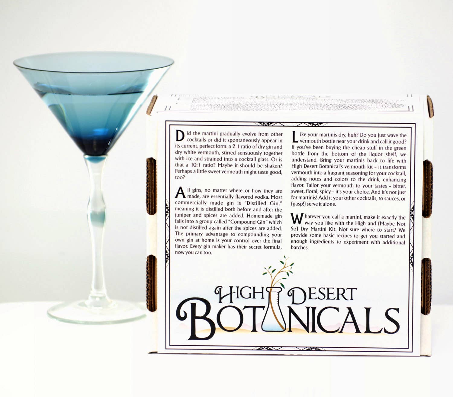 High Desert Botanicals - Wholesale DIY Drink Kit - Martini Kit1