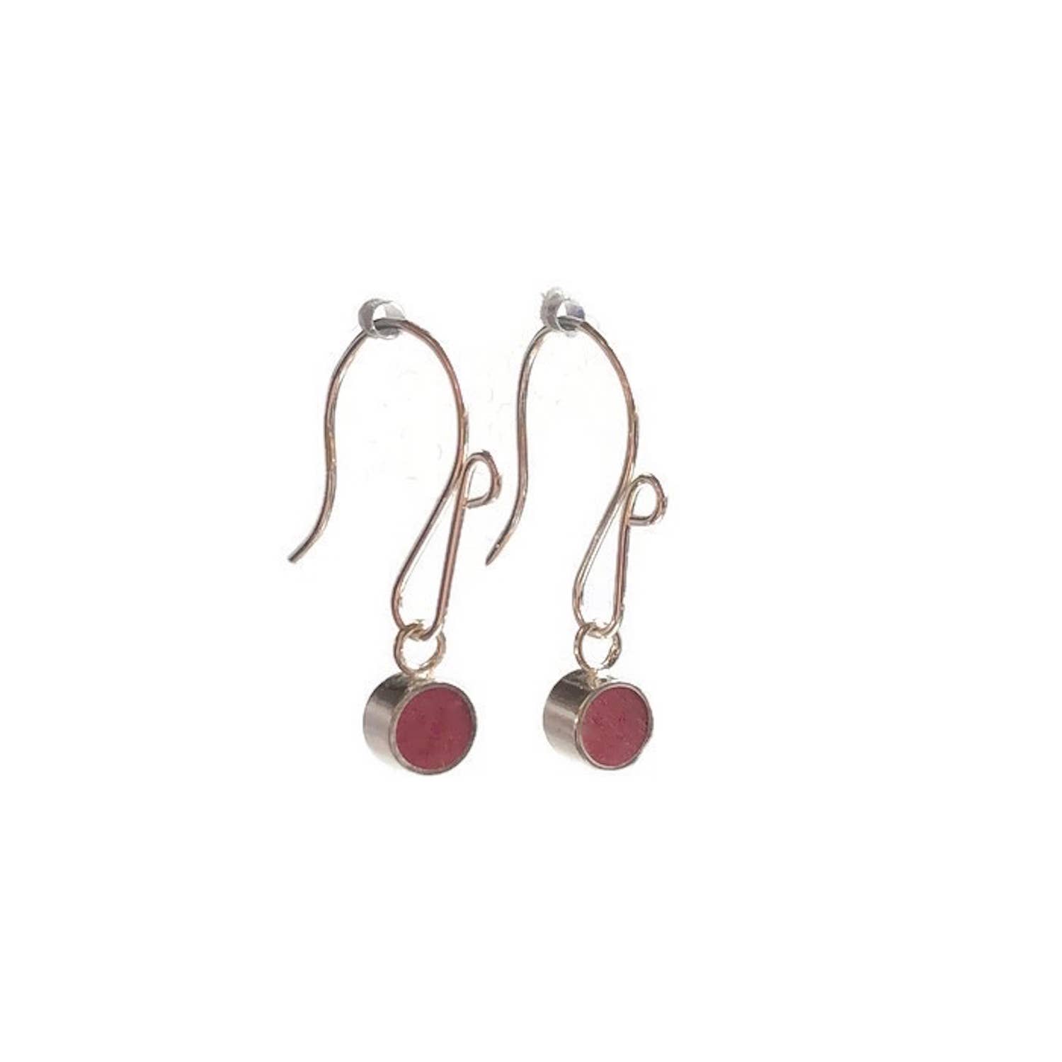 Gray Berry Tiny Reversible Dots - Mismatched Earrings for wholesale on Faire0