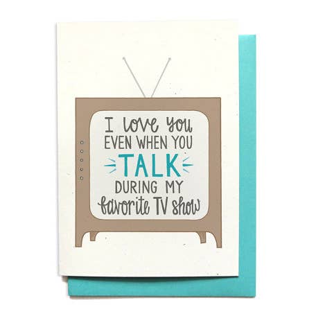 Love Card - TV for wholesale by Hennel Paper Co.