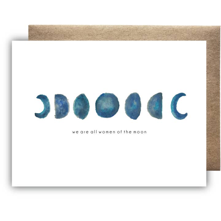 Women of the Moon for wholesale by Maija Rebecca Hand Drawn