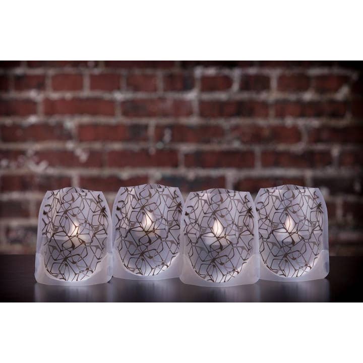 Modgy - Wholesale Lantern - Frosted Luminary Lantern - IceIce Baby1