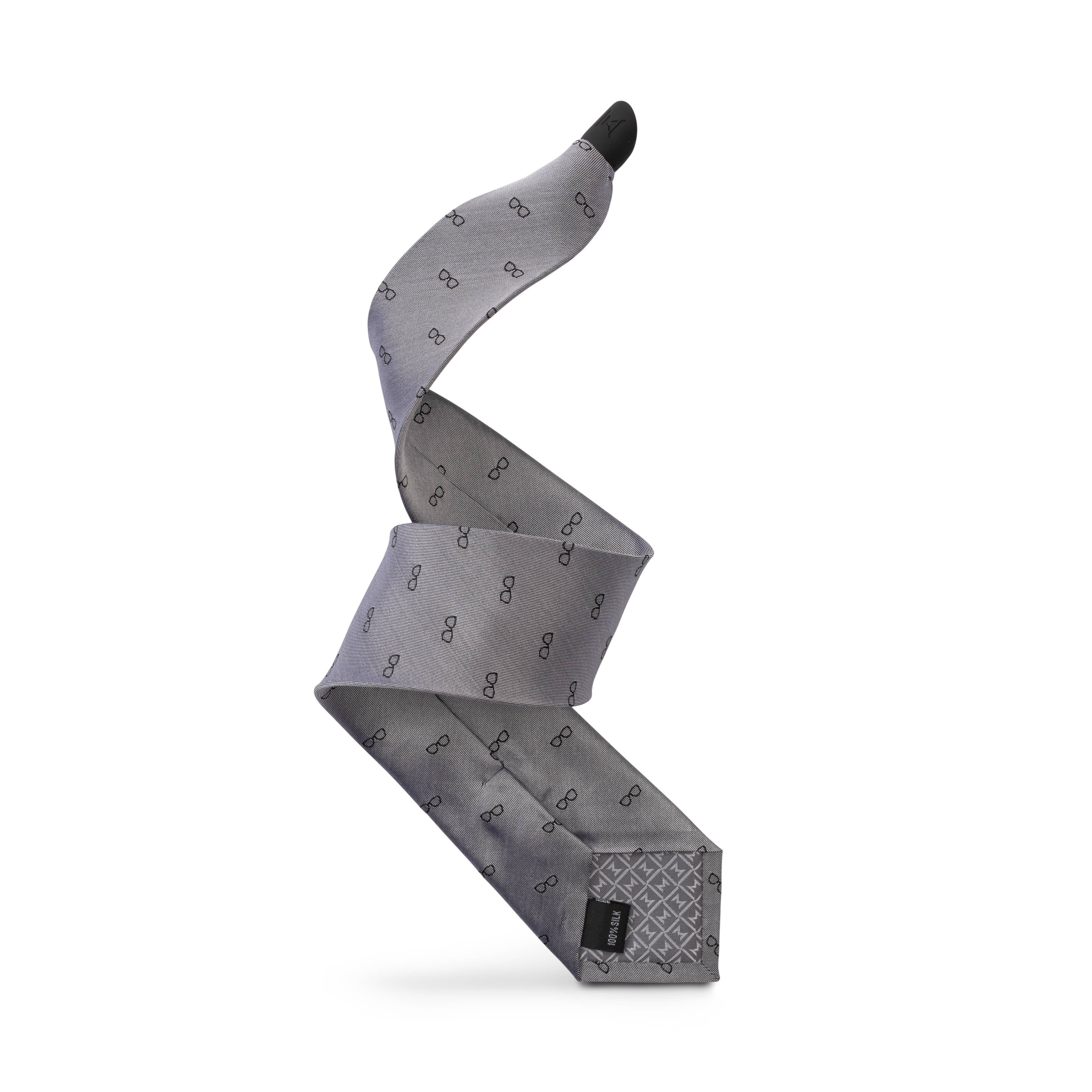 Modern Tie - Wholesale Necktie - Men's - Gray Studious Tie0