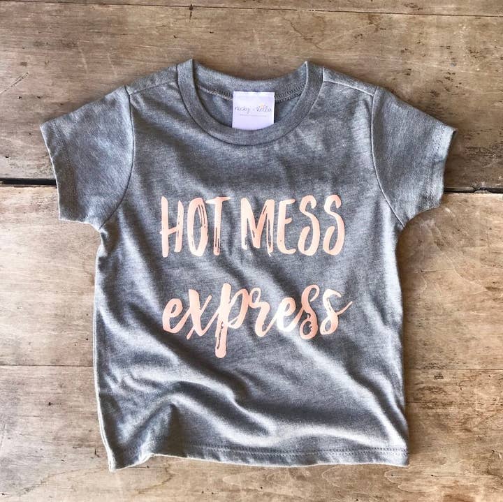 Hot Mess Express Tee (infant/toddler) for wholesale by NICKY + STELLA