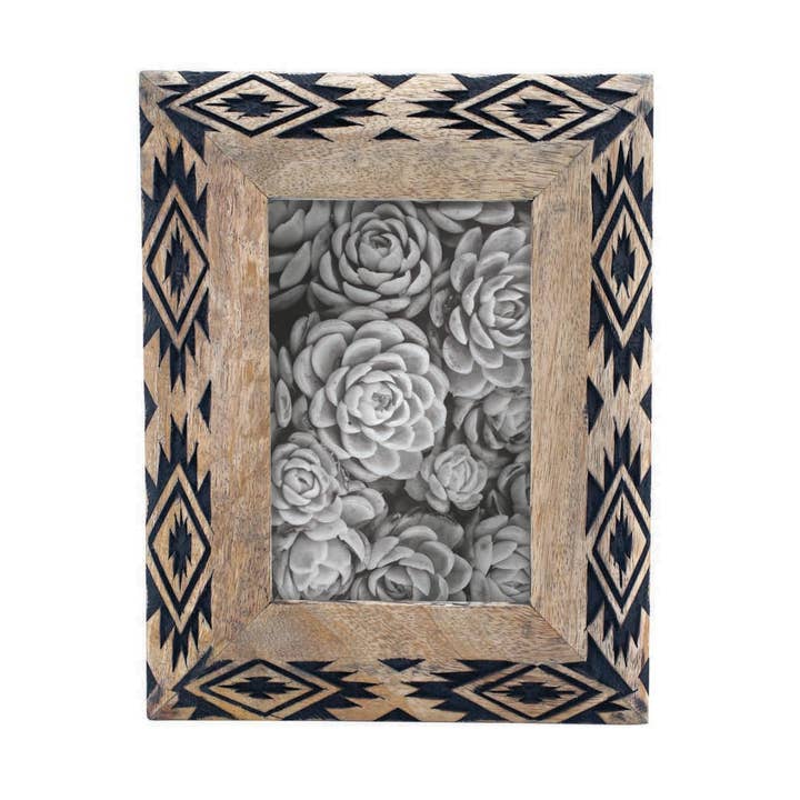 4x6 Photo Western Decor Wood Picture Frame for wholesale by Foreside Home & Garden
