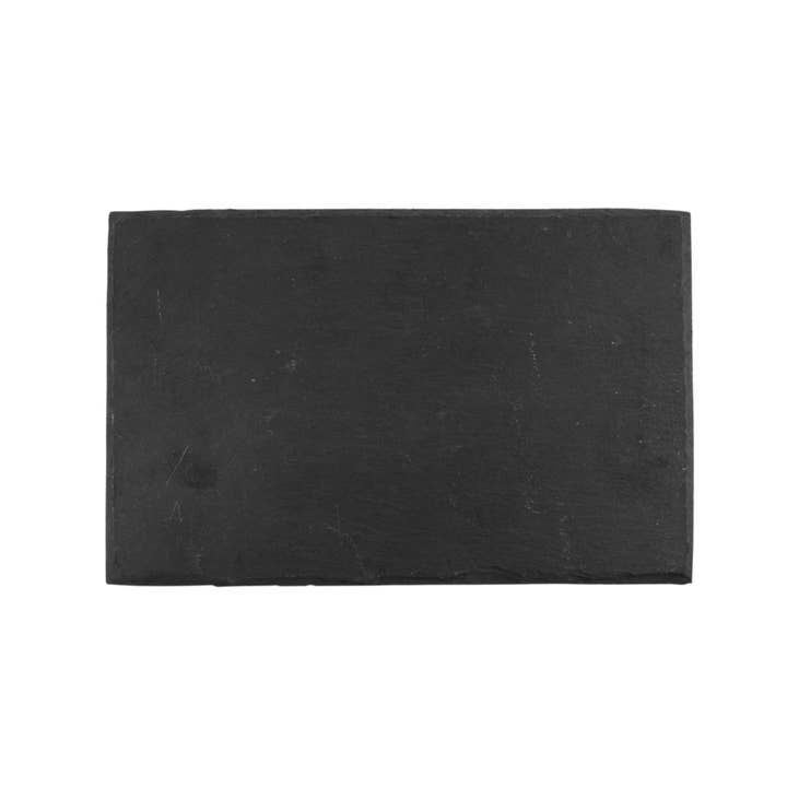 Twine - Wholesale Cheese Board - 11" Slate Cheese Board w/ Natural Edges - Includes Chalk