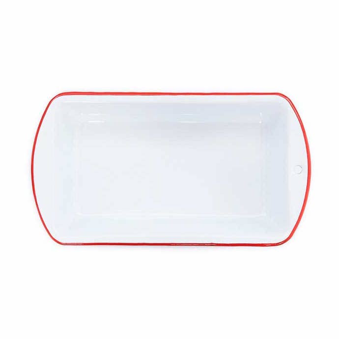 Vintage Enamelware Loaf Pan for wholesale by Crow Canyon Home