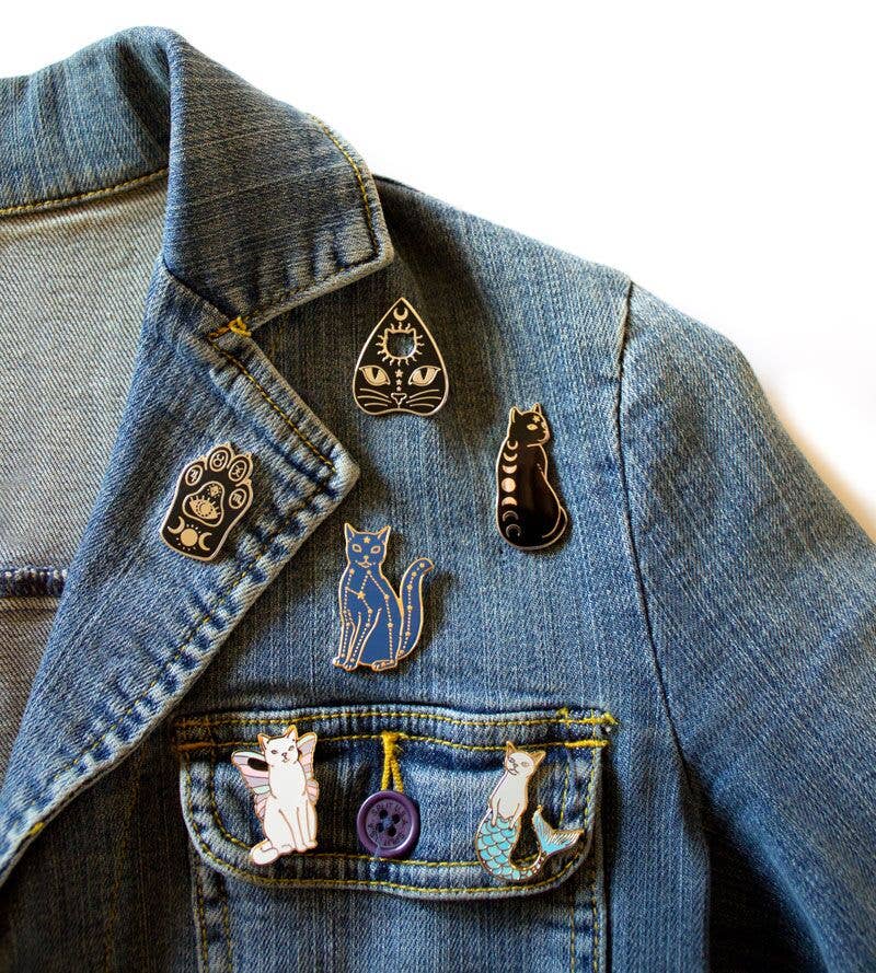 Bee's Knees Industries - Wholesale Lapel Pin/Button - Catterfly Enamel Pin2