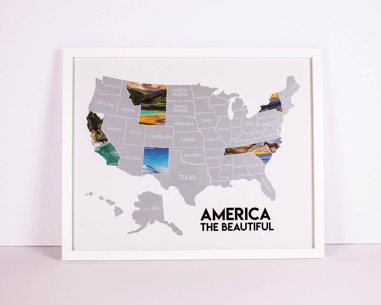 Cascadia Modern - Vendita all'ingrosso Poster - Empire - Poster da graffiare, motivo: America The Beautiful1