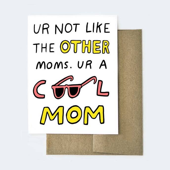 Aviate Press - Wholesale Mother's Day Card - Cool Mom Mother's Day Card0