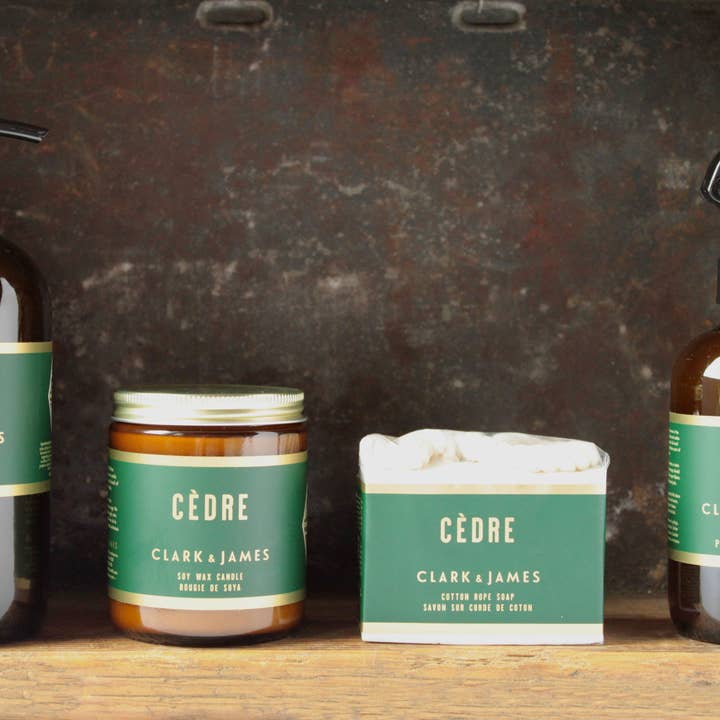 Dot & Lil - Wholesale Bar Soap - Cèdre Cotton Rope Soap2