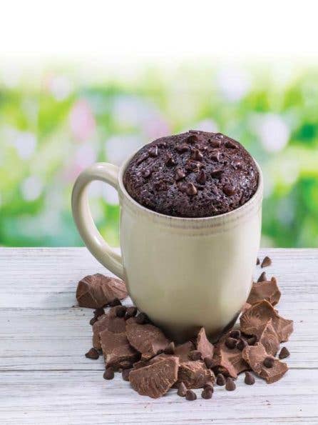 Double Chocolate Chip Brownie Microwave Single for wholesale by molly&you®