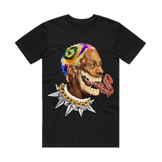 Black Rodzilla Tee for wholesale by Merchathon