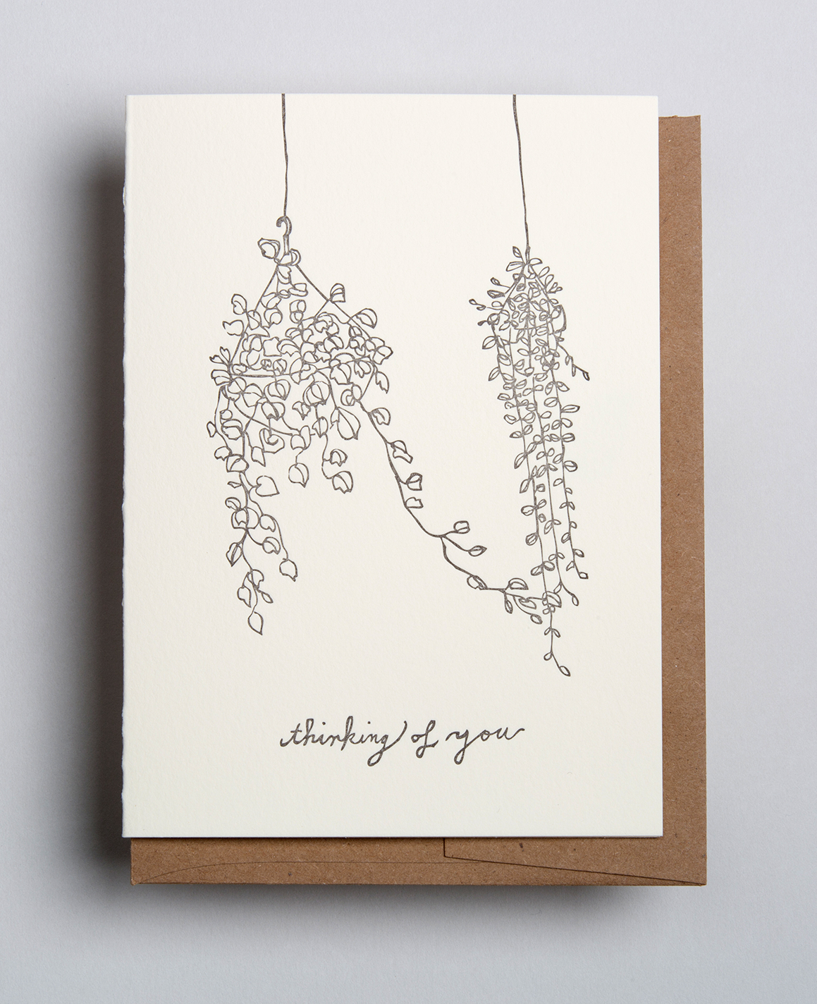 Wolf & Wren Press - Wholesale Thinking of You Card - Thinking of You2