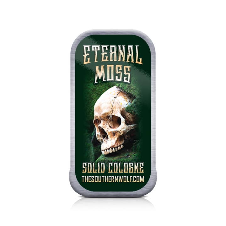 Eternal Moss Solid Cologne for wholesale by The Southern Wolf