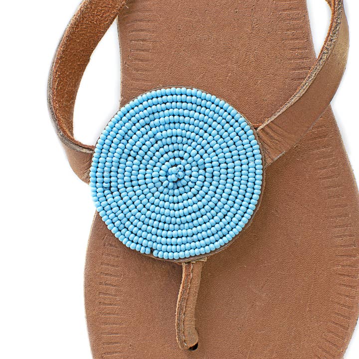 Swahili Coast – Großhandel Sandalen – Damen – Iris Hellblaue Sandale4