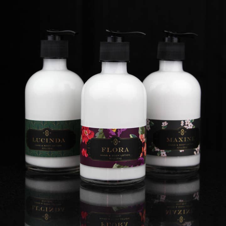 Rouge & Rye - Vente Lotions mains et corps - Flora Lotion • Grenade, Bergamote et Thé Noir2