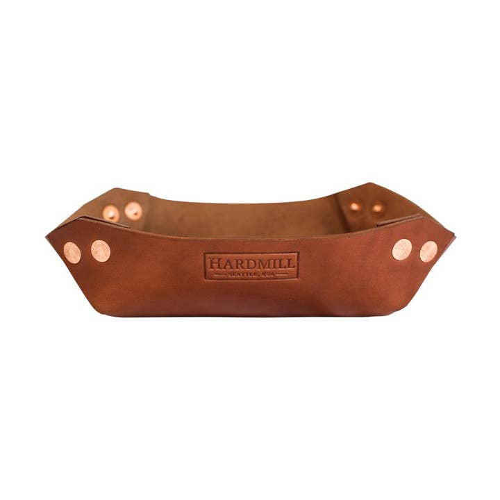 Leather Valet Tray for wholesale by Hardmill