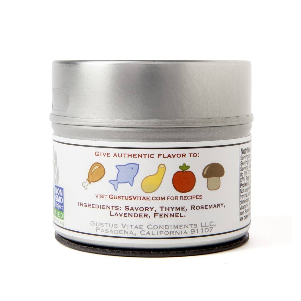 Gustus Vitae - Venta al por mayor Mezclas de especias - Sabor del condimento Provenza2