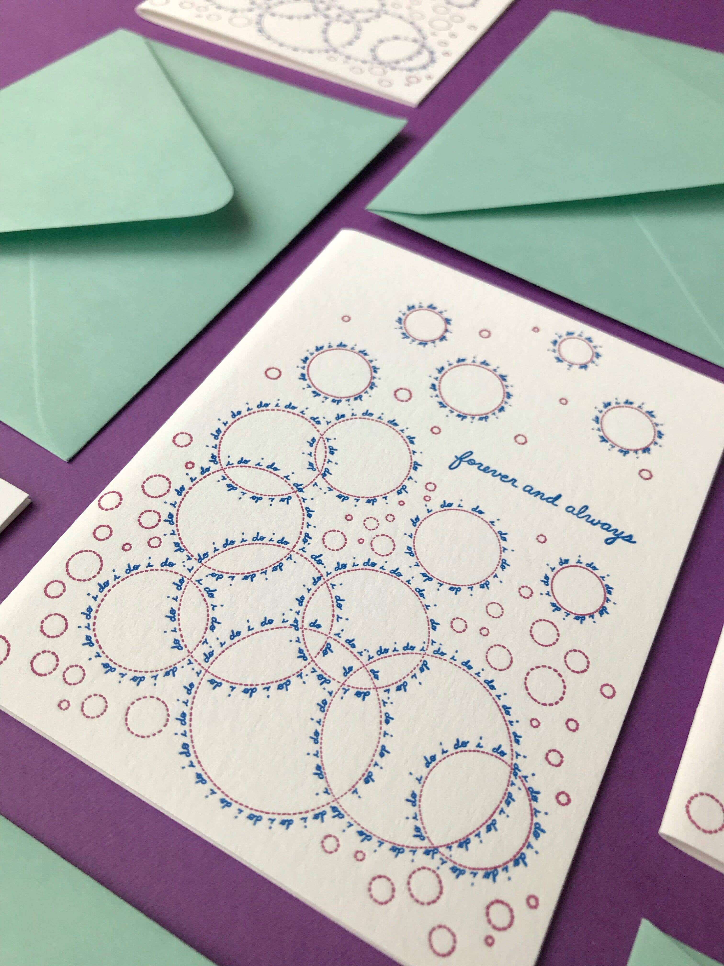 Helen Edna - Wholesale Wedding Card - Forever and Always - Wedding Greeting Card2